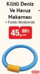 KİLİTLİ DENİZ VE HAVUZ MAKARNASI KİLİTLİ DENİZ VE HAVUZ MAKARNASI